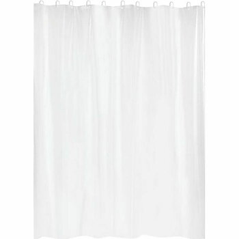Duschdraperi Gelco Vit PVC PEVA 180 x 200 cm