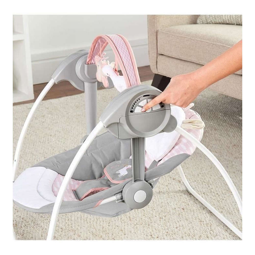 Gungstol Ingenuity Compact Swing - Flora Ljusrosa - 2