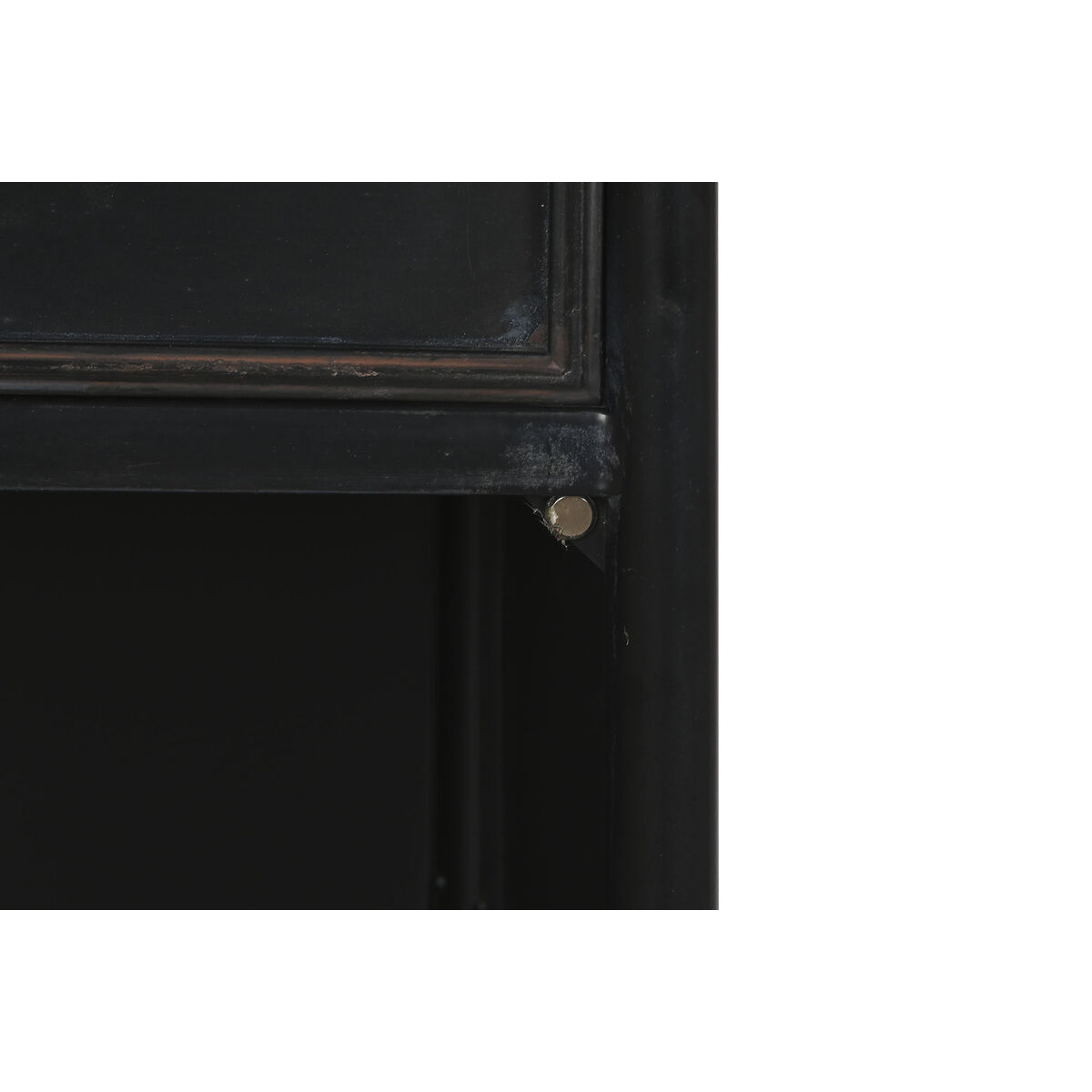 Skrivbord DKD Home Decor Svart Metall Glas 120 x 50 x 80 cm - 6