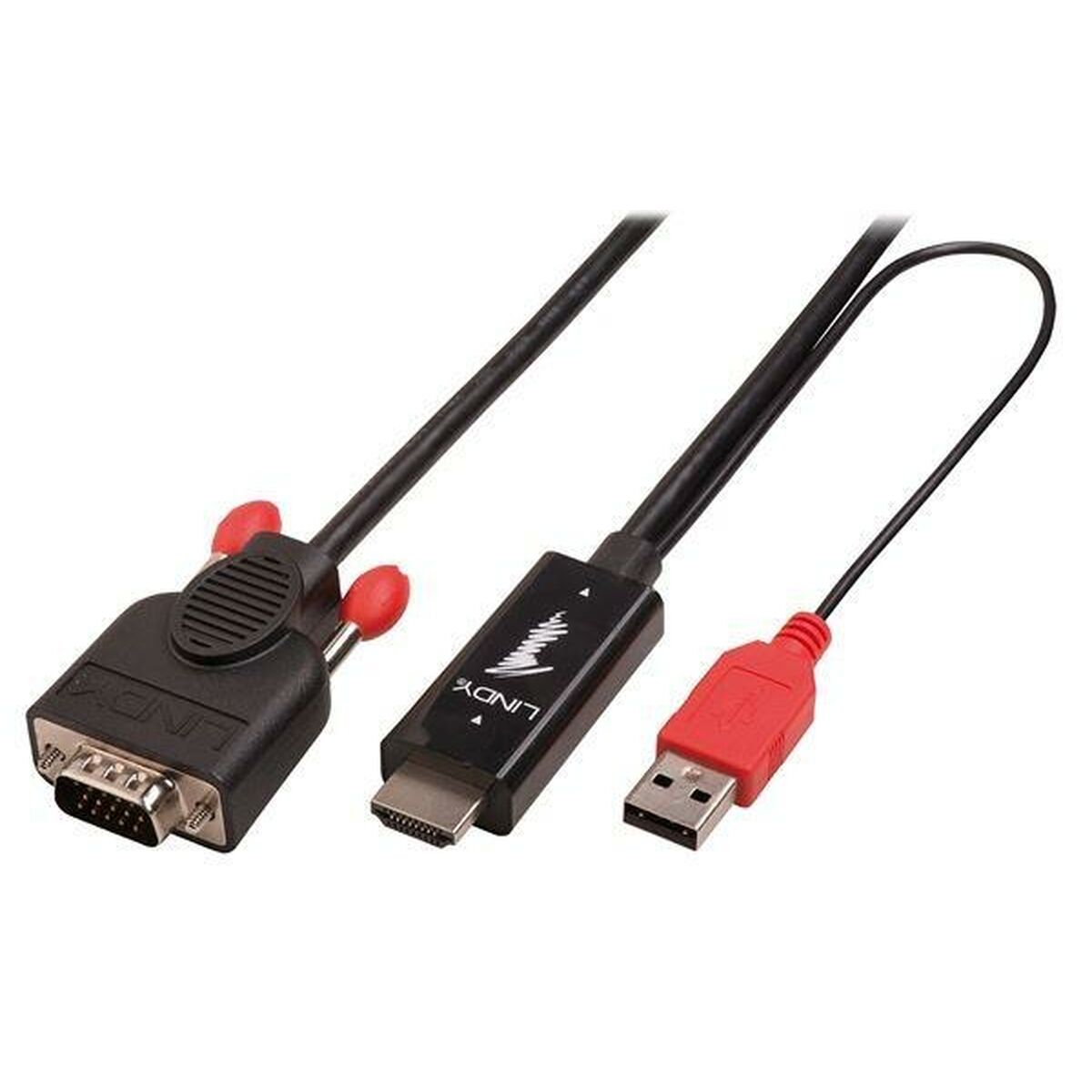 Adapter HDMI till VGA LINDY Svart 2 m