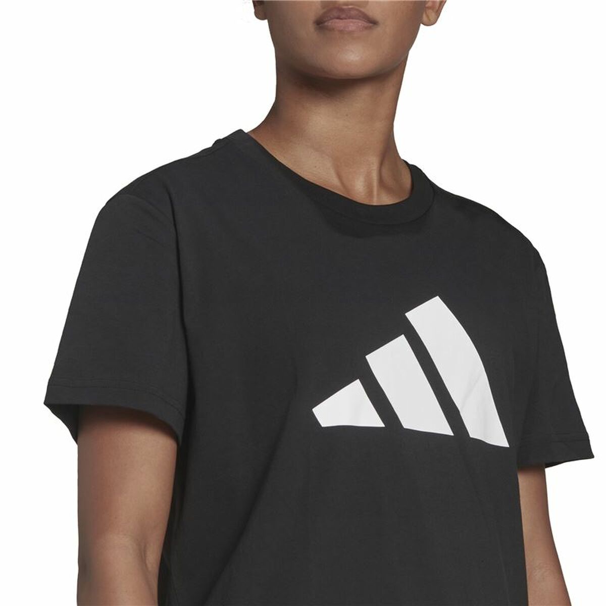 T-shirt med kortärm Herr Adidas Future Icons Svart - 5