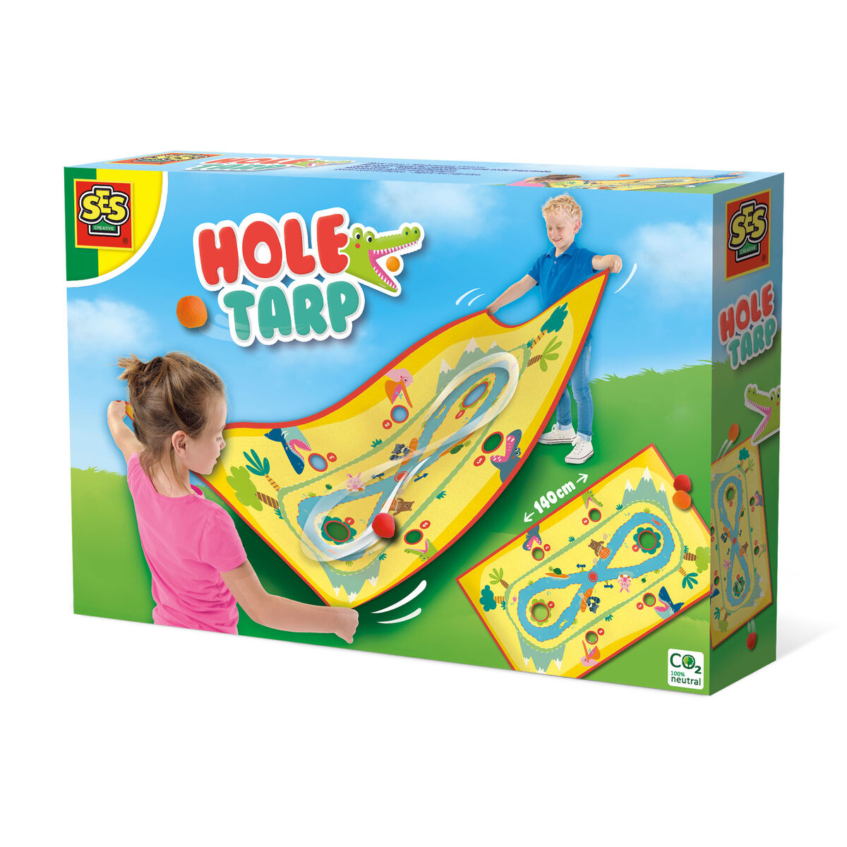 Skicklighetsspel SES Creative Hole tarp 3 Delar - 3
