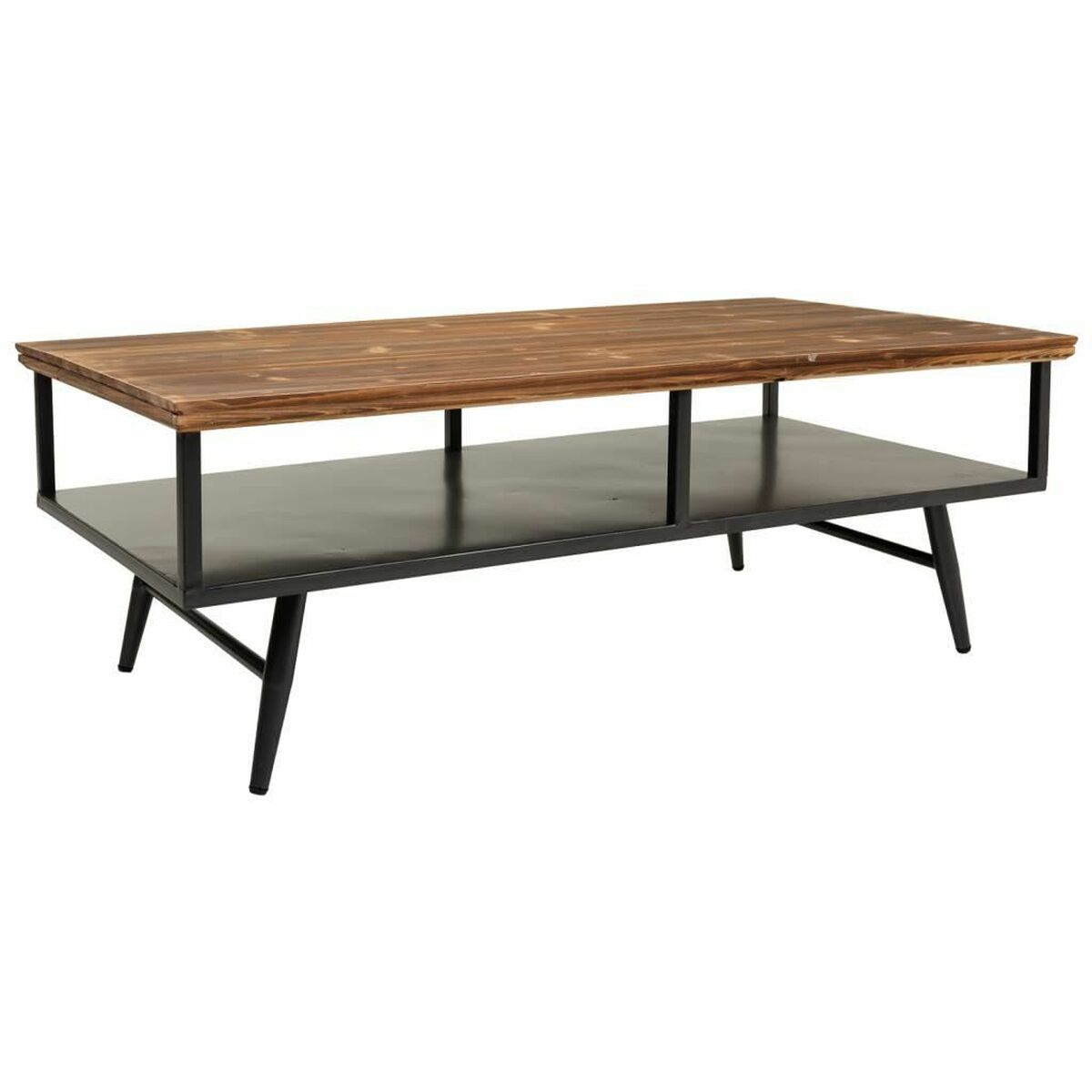 Soffbord Alexandra House Living Brun Grå Metall Mangoträ 65 x 44 x 125 cm