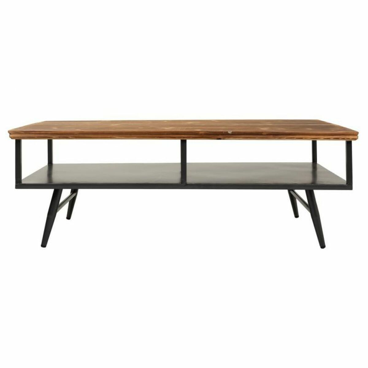 Soffbord Alexandra House Living Brun Grå Metall Mangoträ 65 x 44 x 125 cm - 5