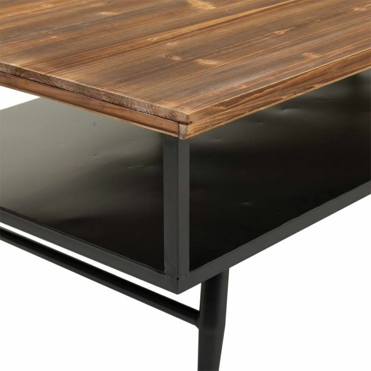 Soffbord Alexandra House Living Brun Grå Metall Mangoträ 65 x 44 x 125 cm - 6