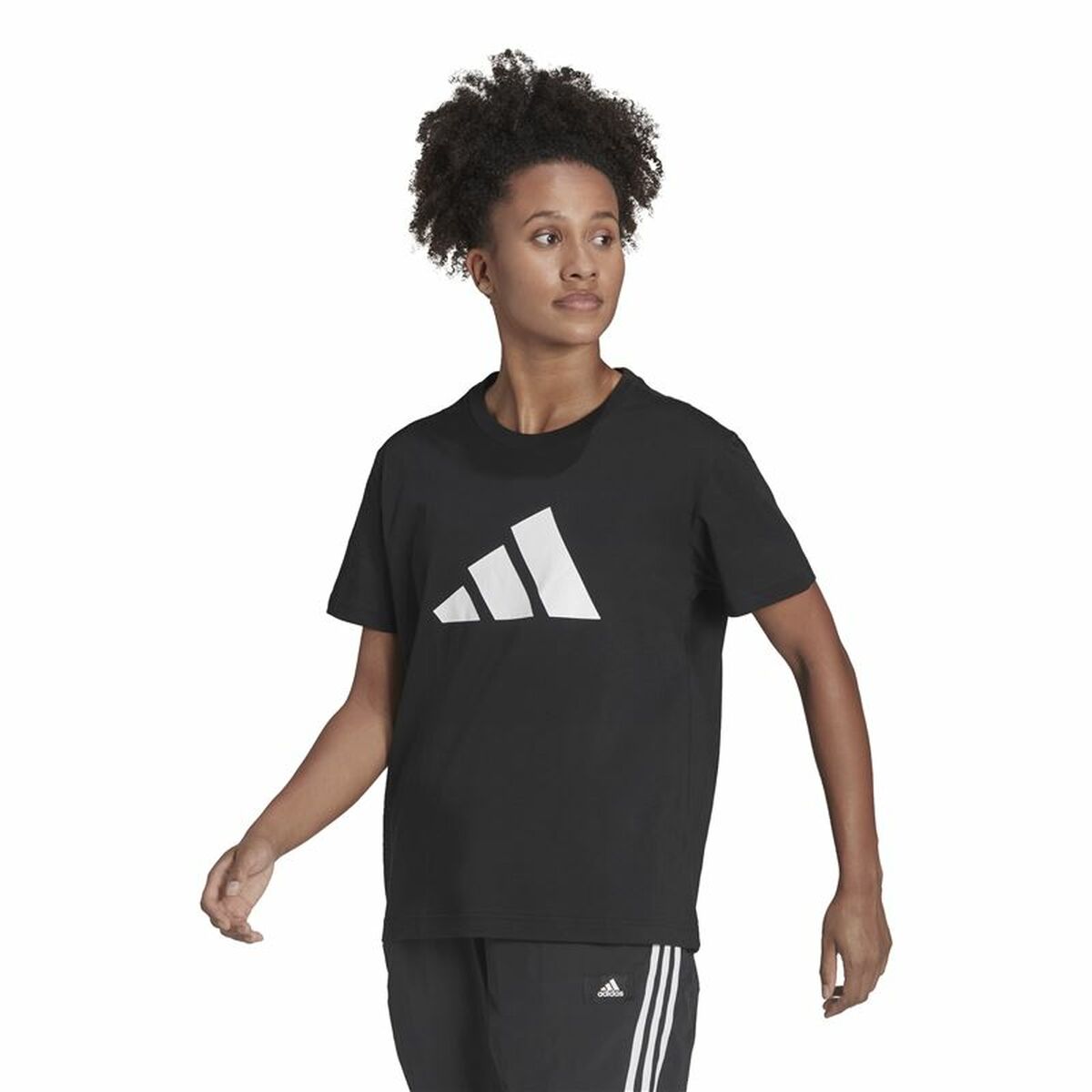 T-shirt med kortärm Herr Adidas Future Icons Svart - 2