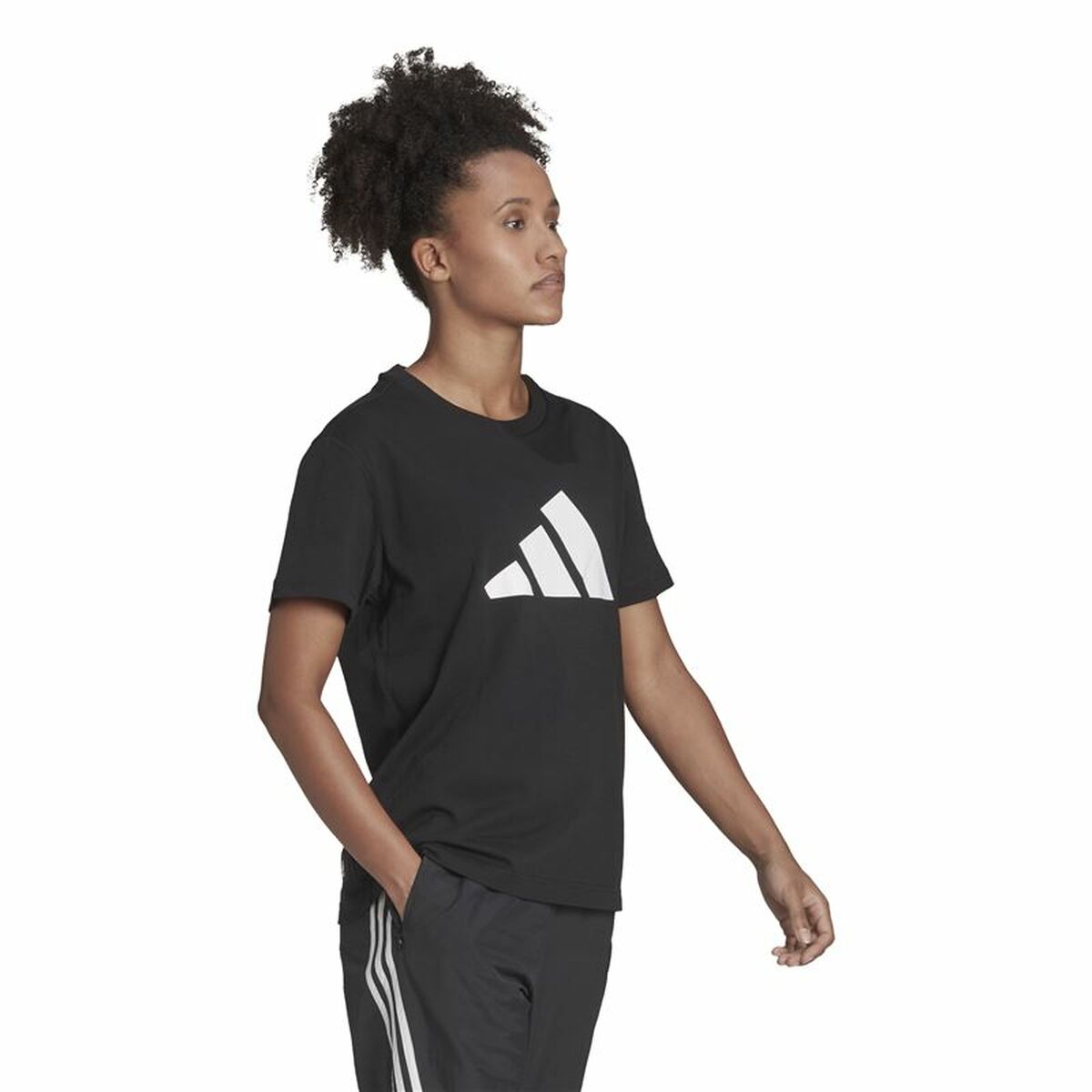 T-shirt med kortärm Herr Adidas Future Icons Svart - 4
