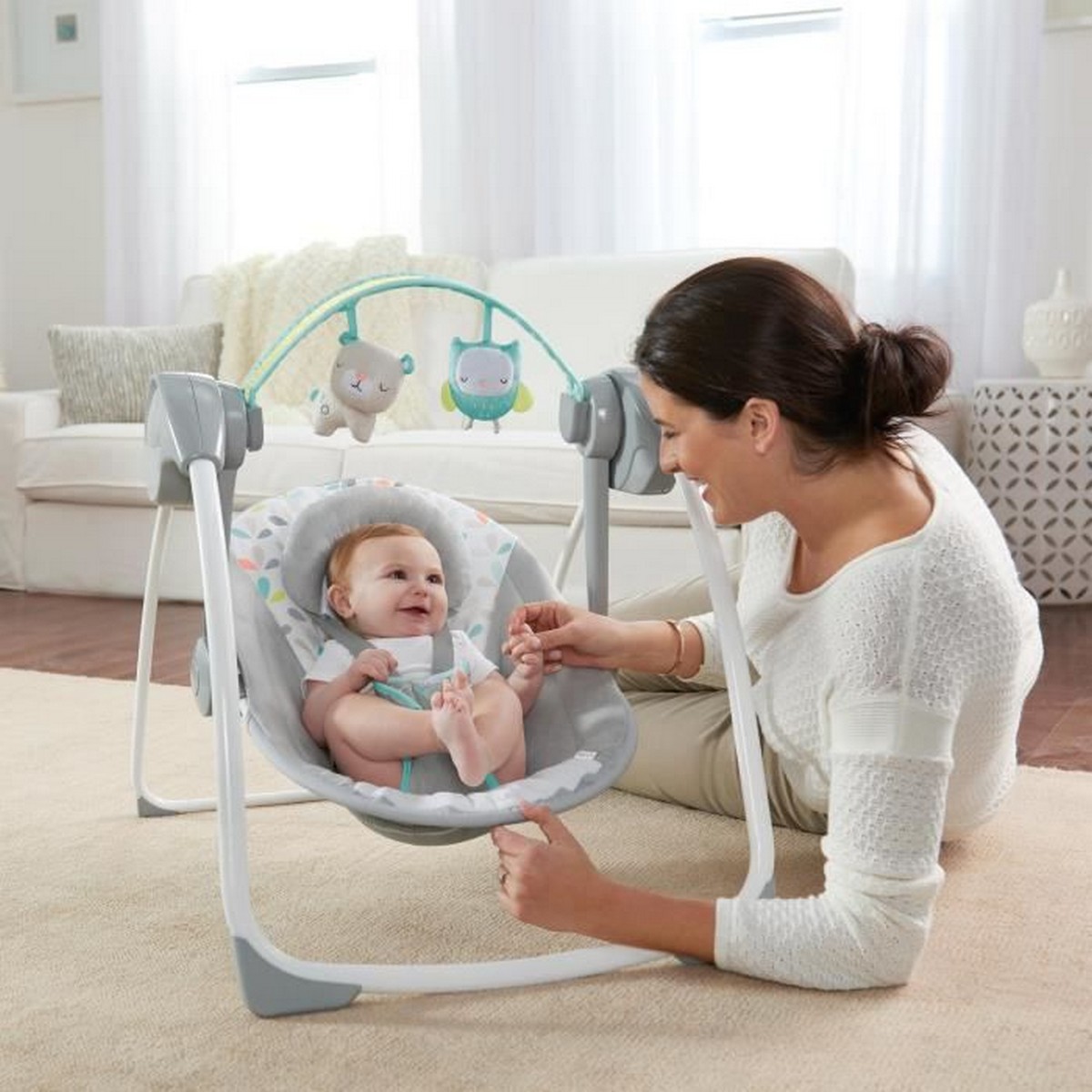 Gungstol Ingenuity Comfort 2 Go ™ Compact Swing Fanciful Forest - 5