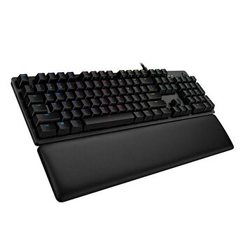 Bluetooth-tangentbord med tabletthållare Logitech G513 CARBON LIGHTSYNC RGB Mechanical Gaming Keyboard, GX Brown Franska AZERTY