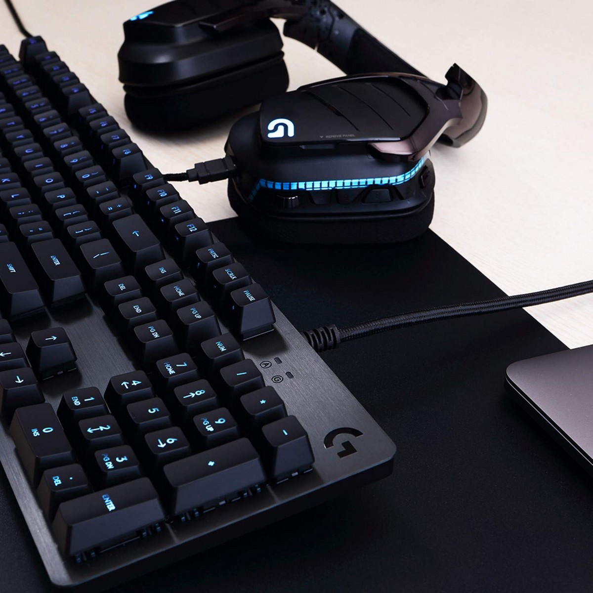 Bluetooth-tangentbord med tabletthållare Logitech G513 CARBON LIGHTSYNC RGB Mechanical Gaming Keyboard, GX Brown Franska AZERTY - 8