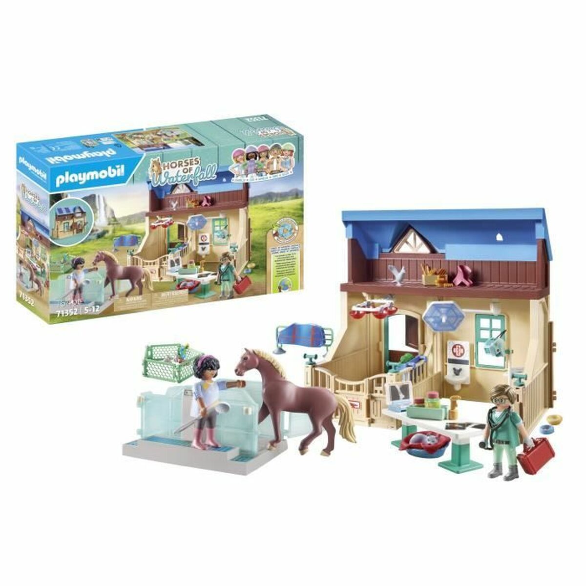 Playset Playmobil Horses of Waterfall 71352 - 2