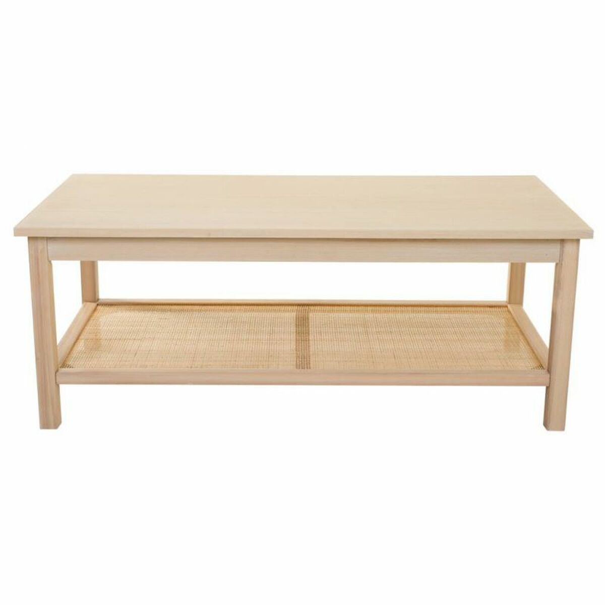 Soffbord Alexandra House Living Naturell Trä MDF 46 x 60 x 120 cm - 4