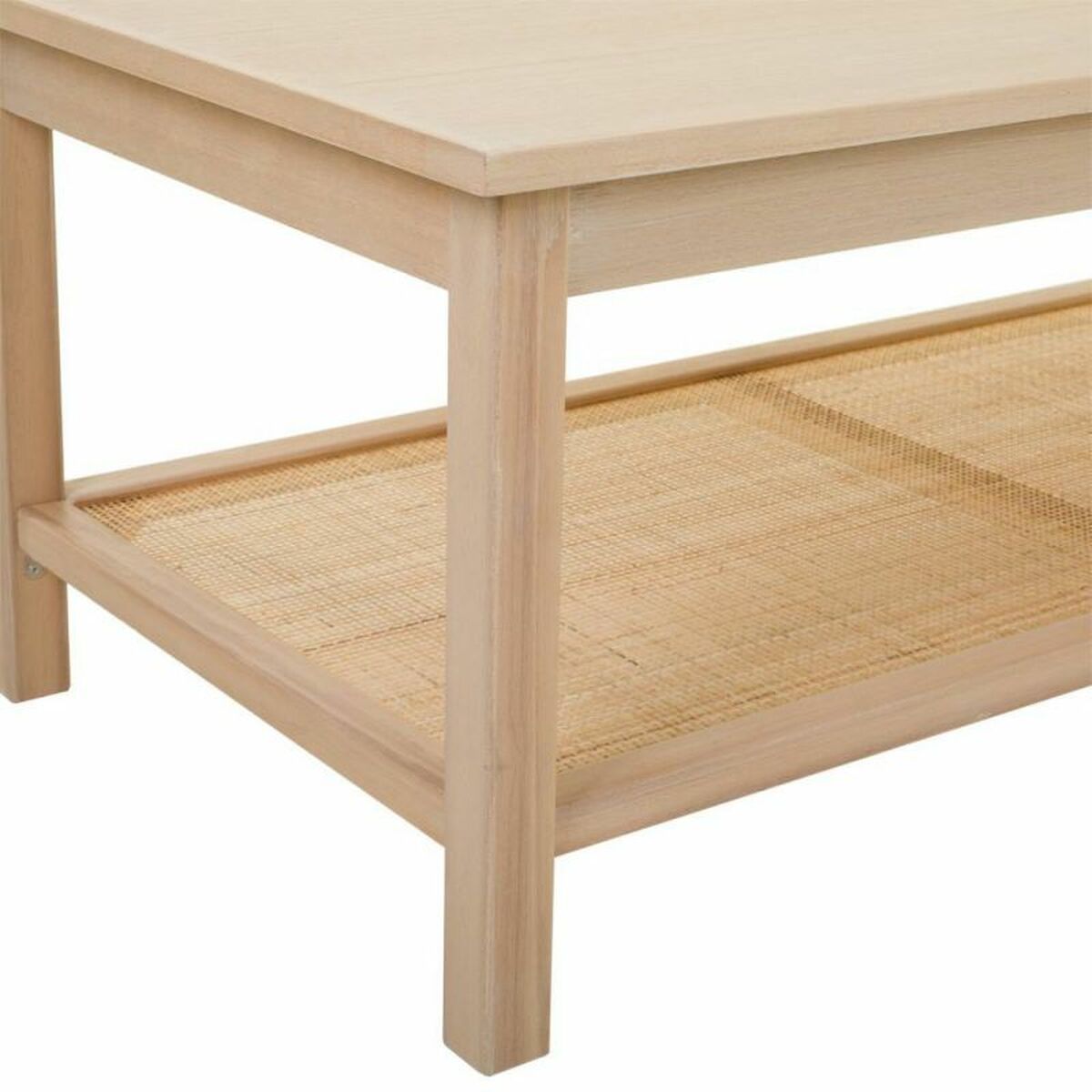 Soffbord Alexandra House Living Naturell Trä MDF 46 x 60 x 120 cm - 6