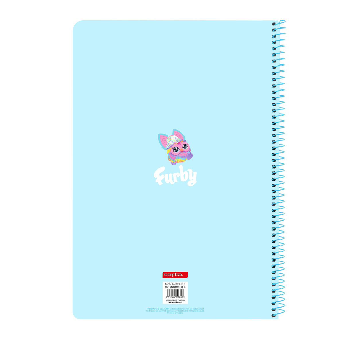 Anteckningsbok Furby Himmelsblå A4 80 Blad - 2