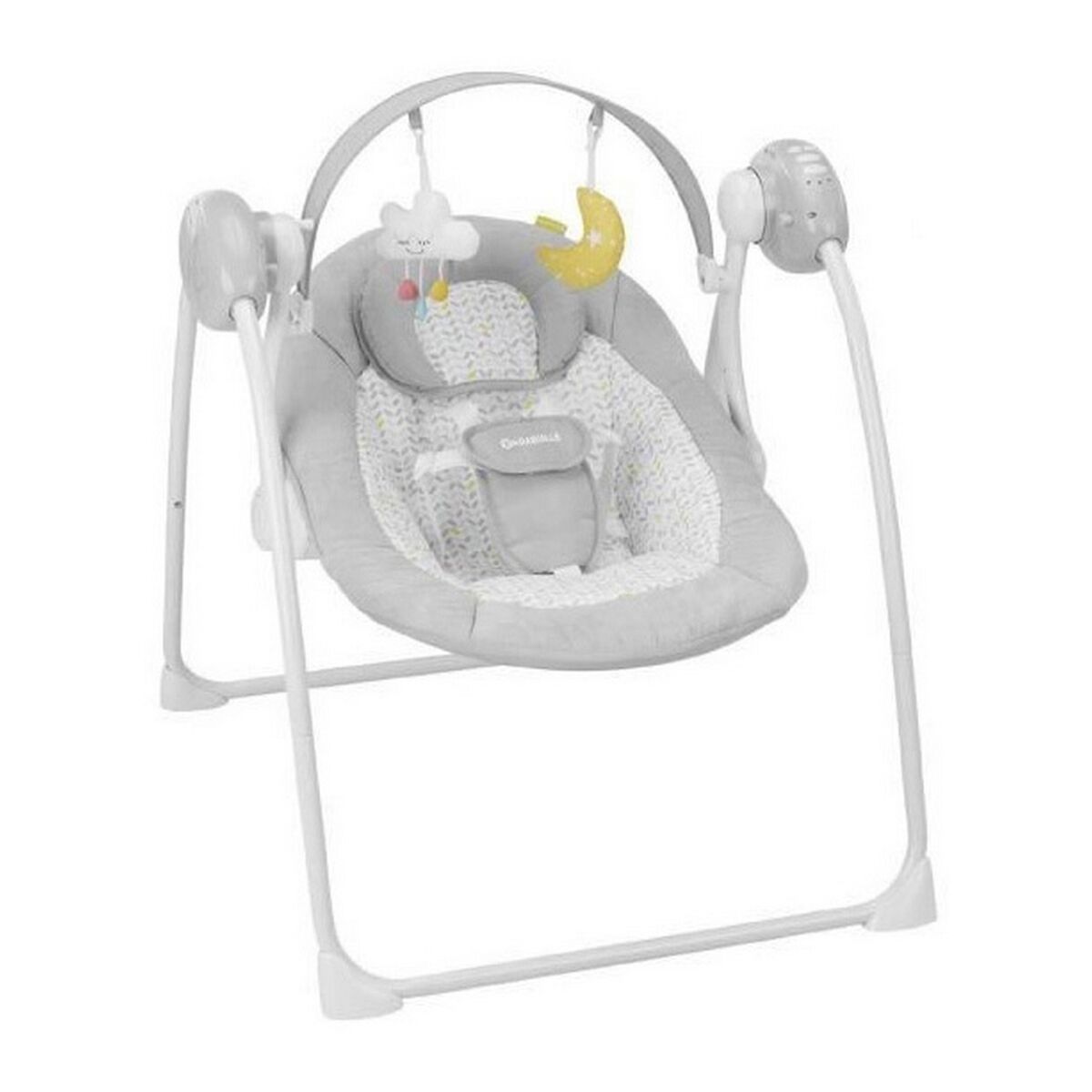 Gungstol Badabulle Candy Comfort Swing Grå Vit - 5