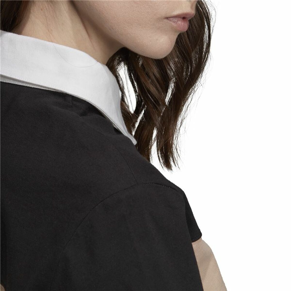 Polotröja kortärmad Dam Adidas Originals Cropped Kvinna Svart - 3
