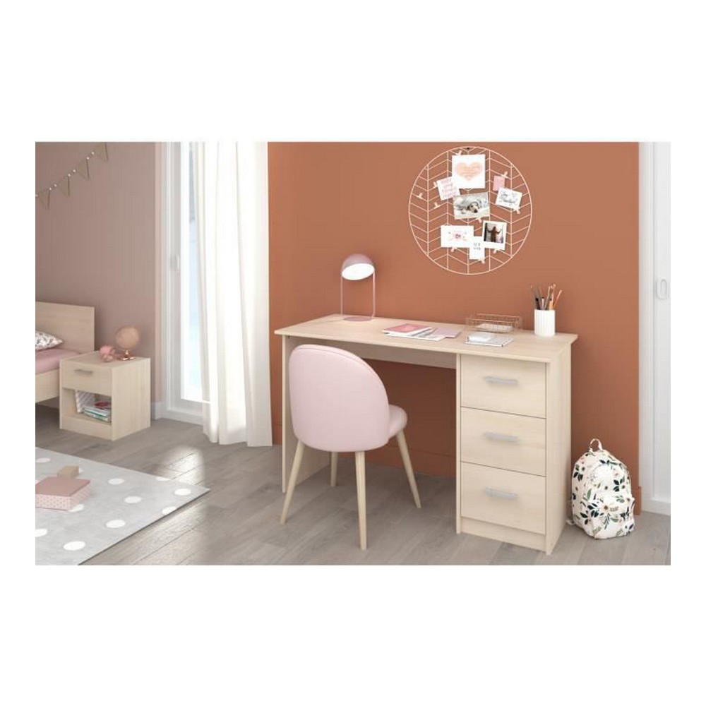 Skrivbord Parisot Essentielle Akaciaträ 121,2 x 74,3 x 55 cm - 2