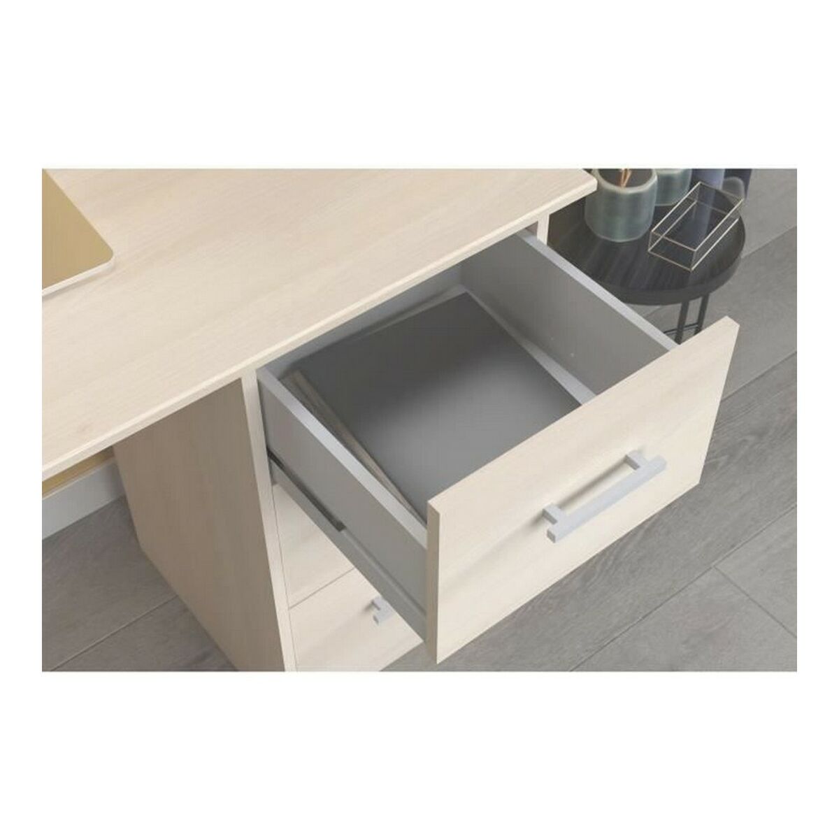 Skrivbord Parisot Essentielle Akaciaträ 121,2 x 74,3 x 55 cm - 5