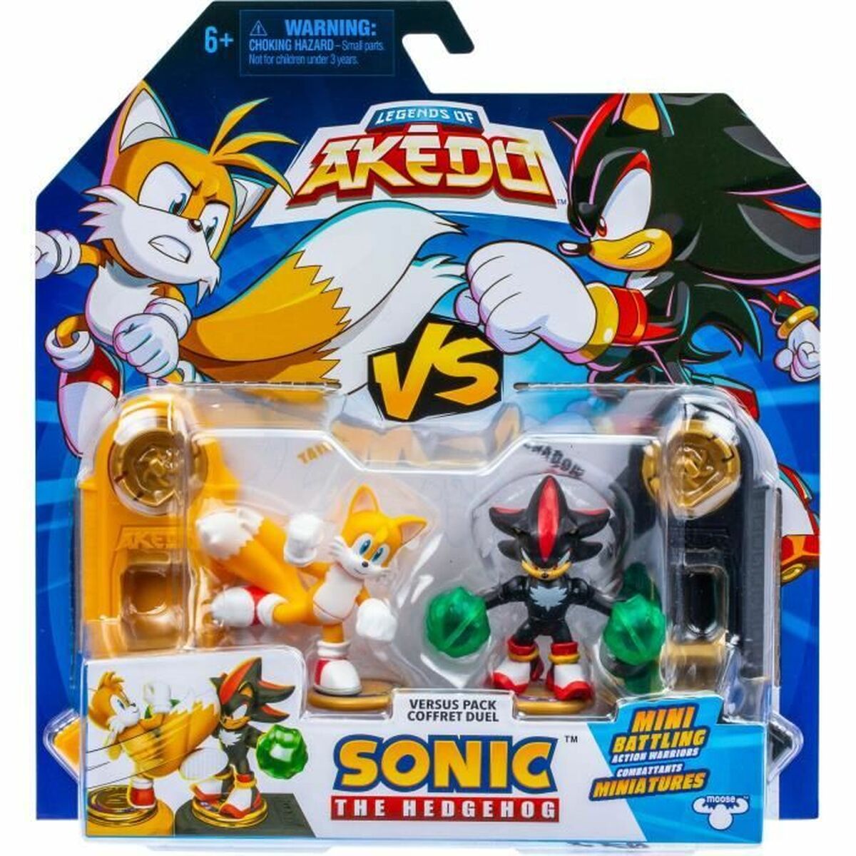 Actionfigurer Moose Toys AKEDO - Quick Battle Pack