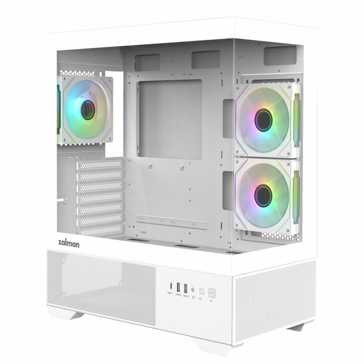 ATX Semitorn Zalman CHRONIX WHITE Vit