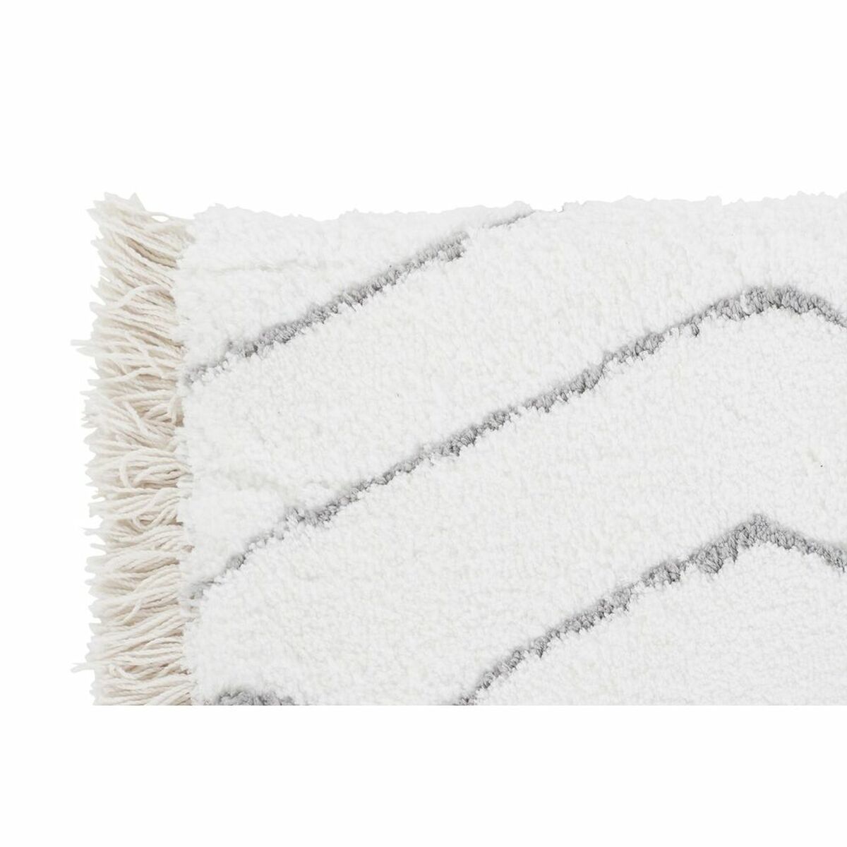 Matta DKD Home Decor Vit Grå 200 x 290 x 1,5 cm - 6