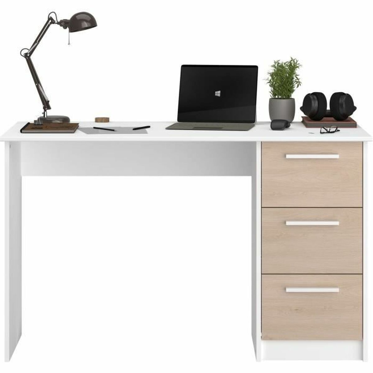 Skrivbord Parisot Essential 121,2 x 55 x 74,5 cm - 7