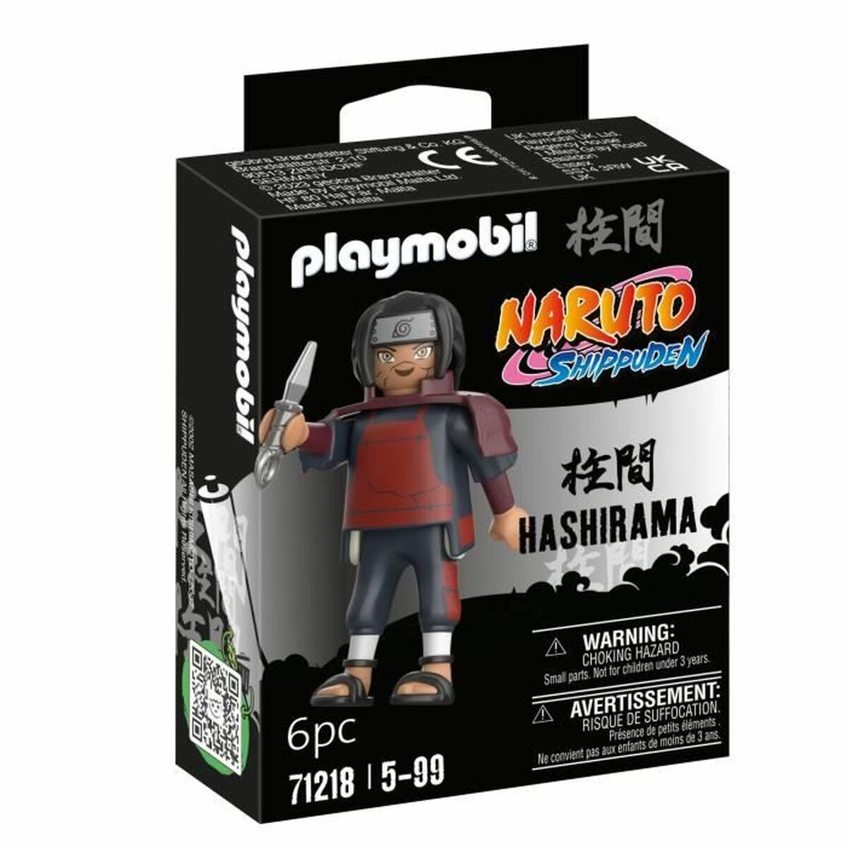 Playset Playmobil Naruto Shippuden - Hashirama 71218 6 Delar