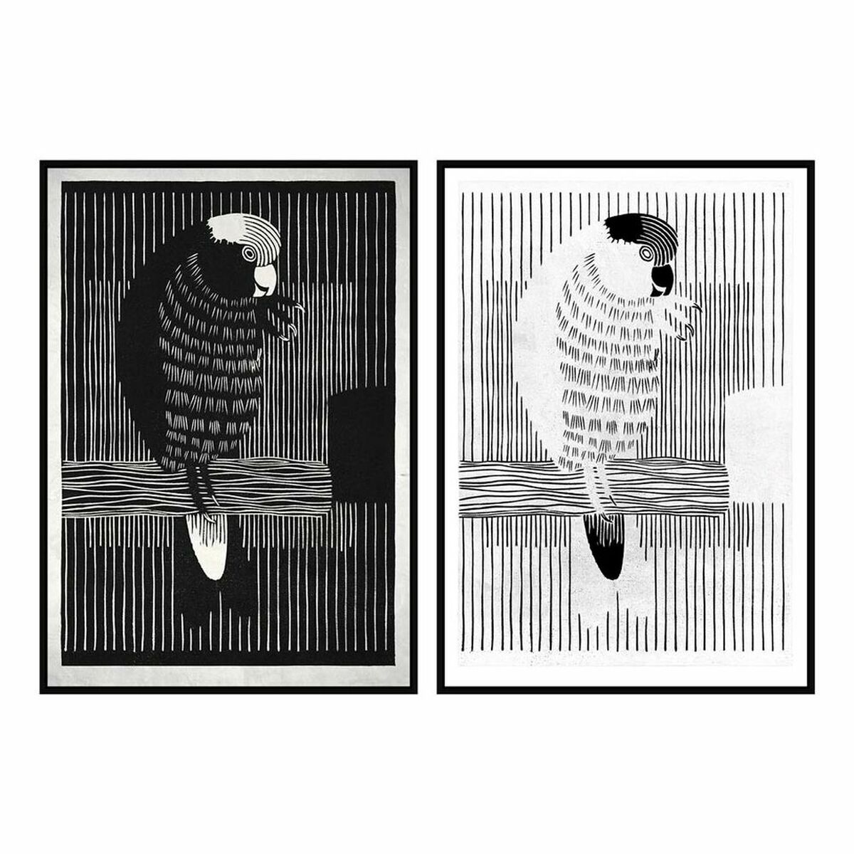 Tavla DKD Home Decor (2 antal) (Renoverade B) - 2