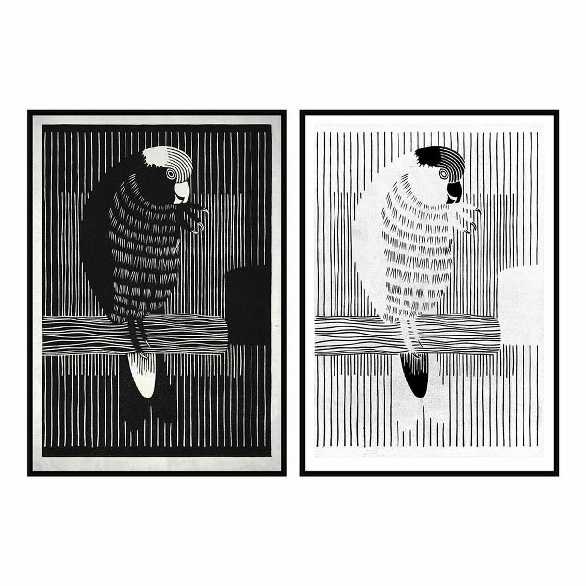 Tavla DKD Home Decor (2 antal) (Renoverade B) - 4