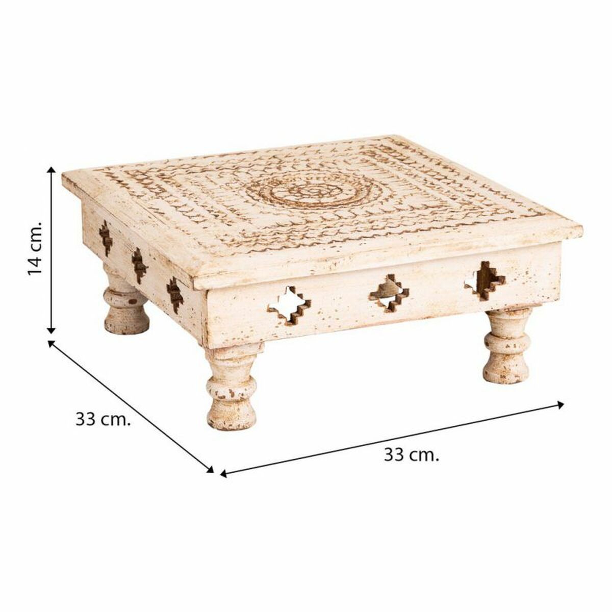 Soffbord Alexandra House Living 33 x 14 x 33 cm - 6