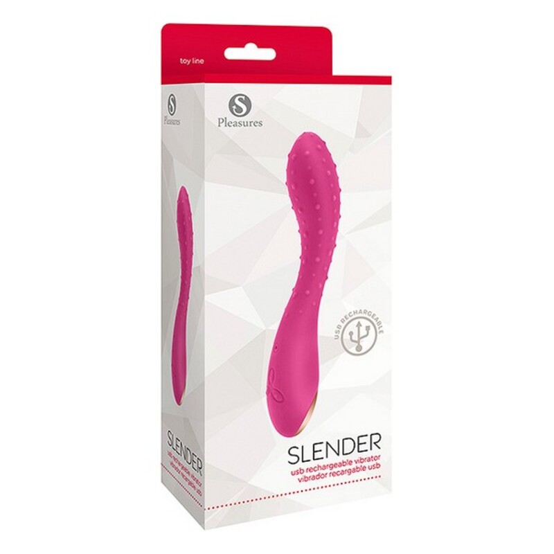 G-spotvibrator S Pleasures Slender Rosa - 2