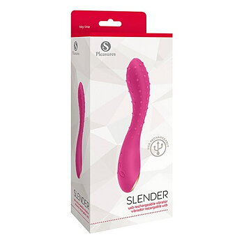 G-spotvibrator S Pleasures Slender Rosa
