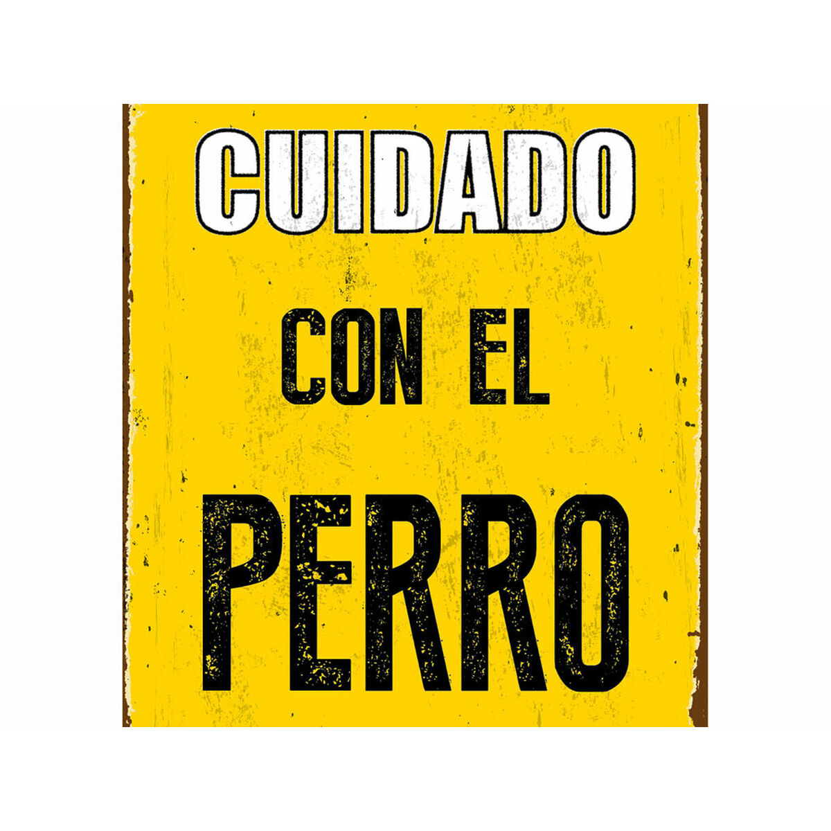 Skylt Magnet & Steel Cuidado con el Perro 14,8 x 21 cm - 2