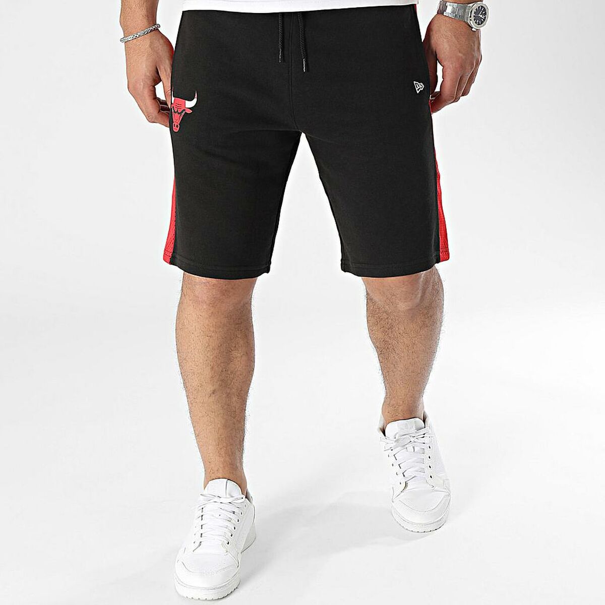 Sportshorts för män New Era NBA MESH PANEL OS SHORTS CHIBUL 60435477 Svart - 2