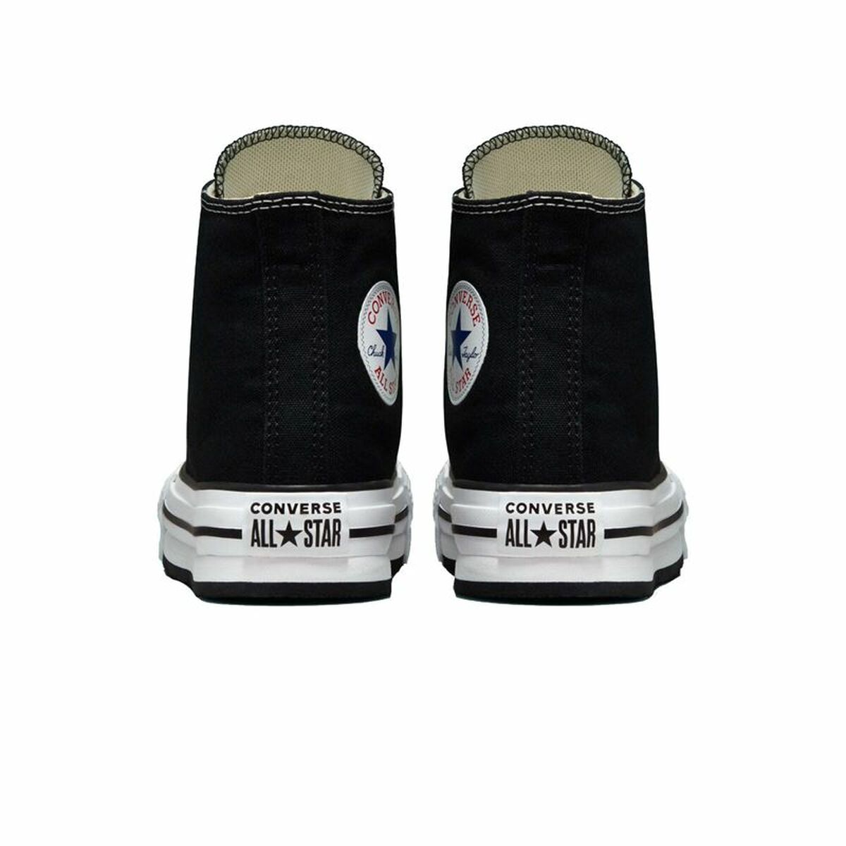 Sportskor för barn Converse Chuck Taylor All Star Lift Platform Svart - 6
