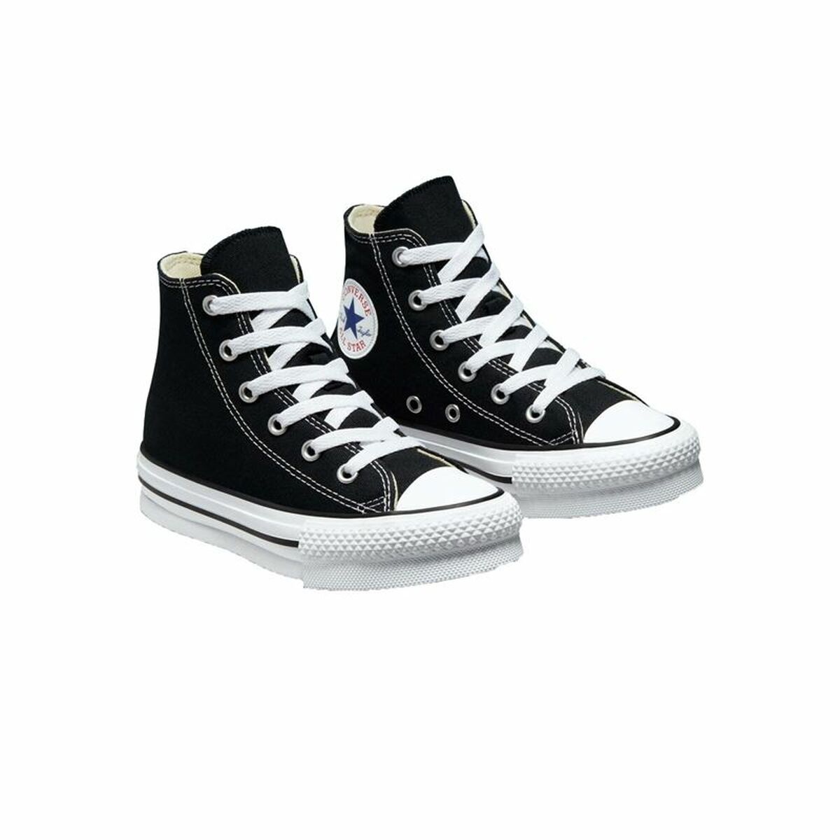 Sportskor för barn Converse Chuck Taylor All Star Lift Platform Svart - 5