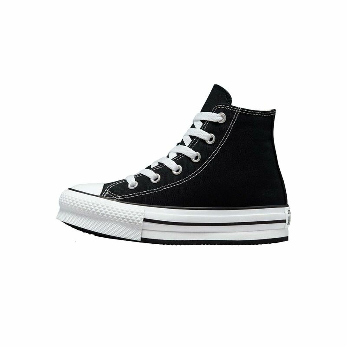 Sportskor för barn Converse Chuck Taylor All Star Lift Platform Svart - 2