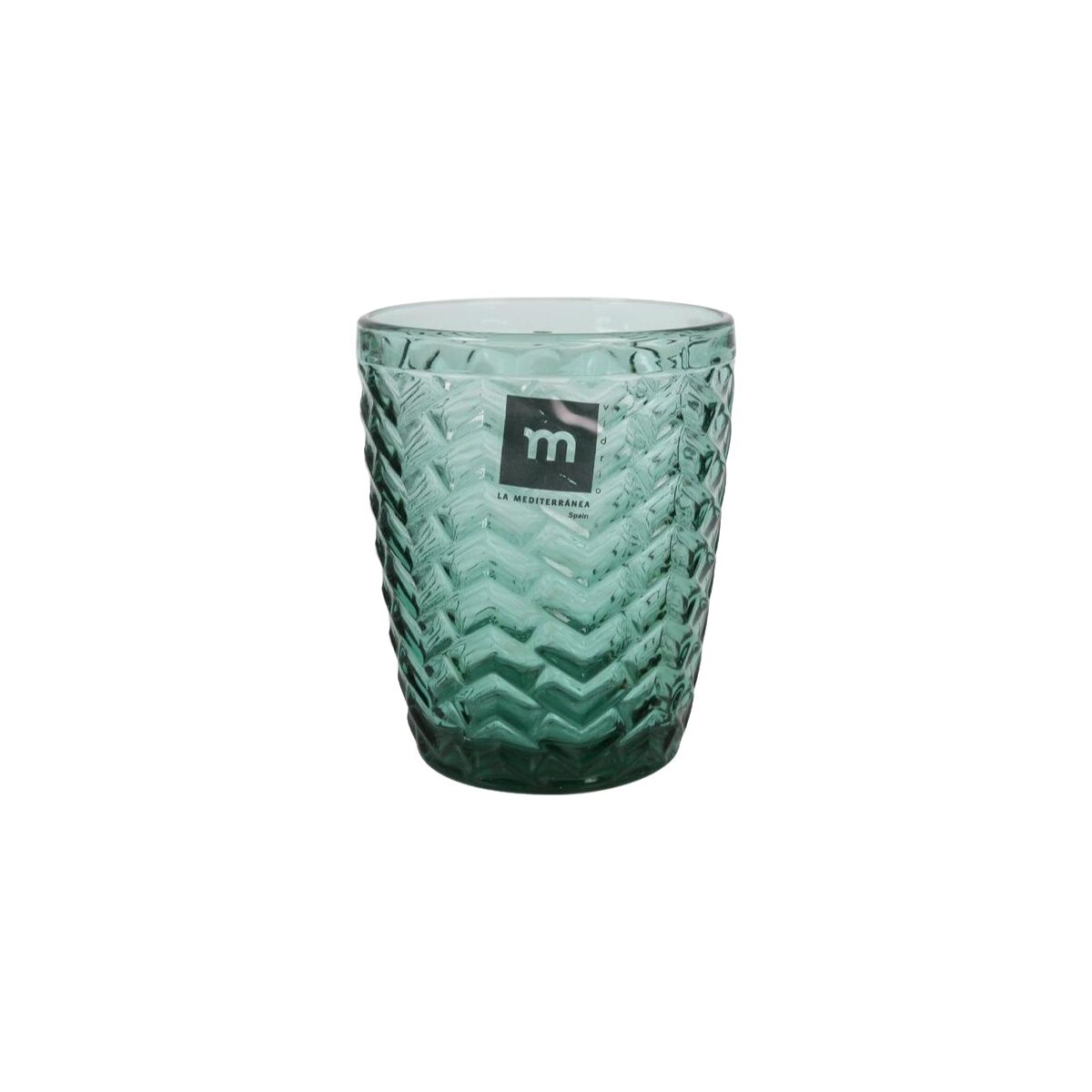 Glas för vatten La Mediterránea Spica Grön (48 antal) - 3