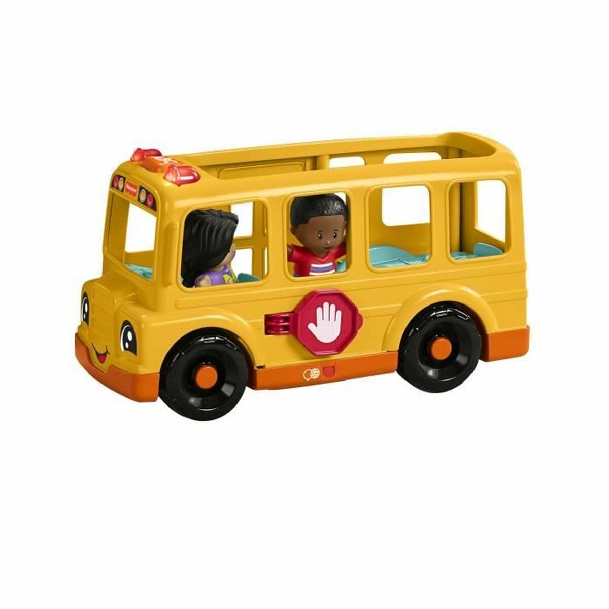 Actionfigurer Fisher-Price Little People-El autobús escolar-Vehículo de empuje musical HYT03 - 2