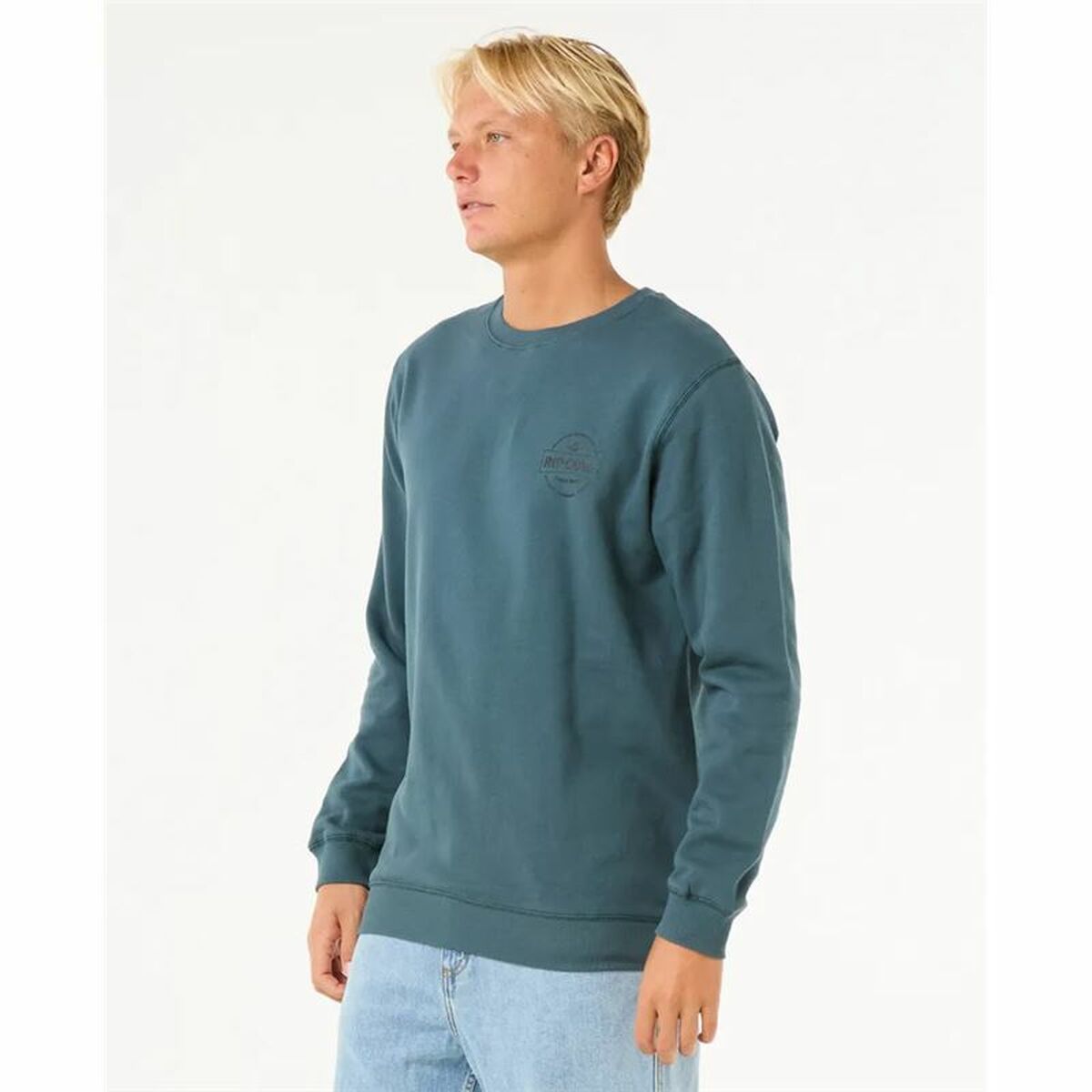Tröja utan huva Herr Rip Curl Stapler Crew Blå - 3
