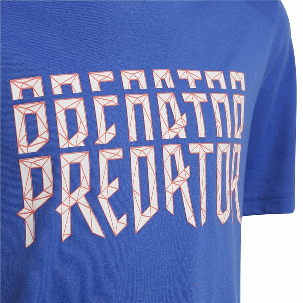 Barn T-shirt med kortärm Adidas Predator Blå - 2