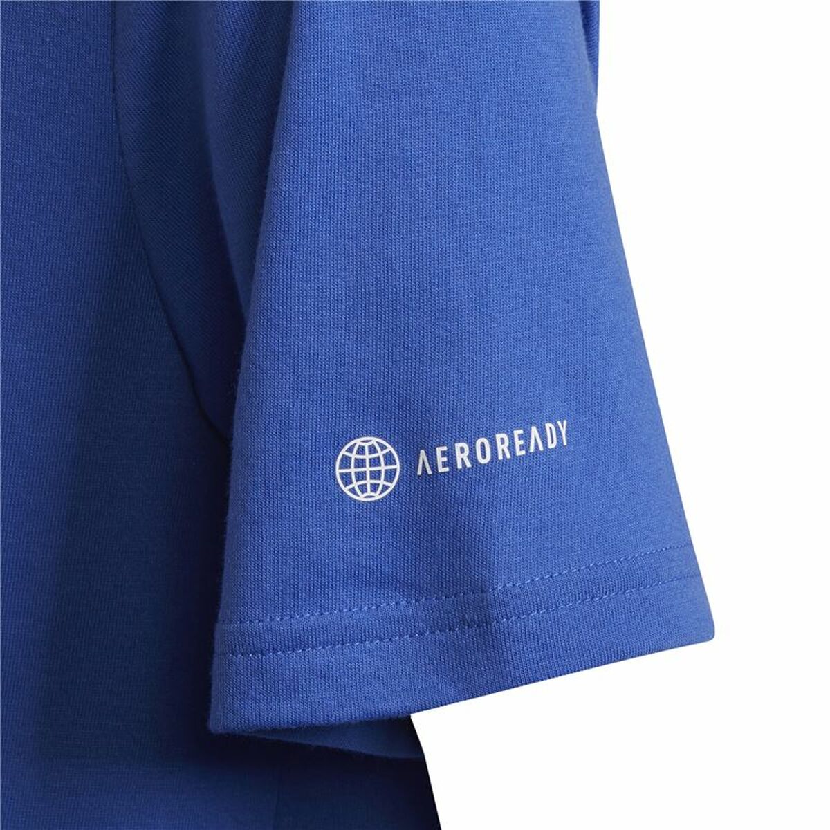 Barn T-shirt med kortärm Adidas Predator Blå - 4