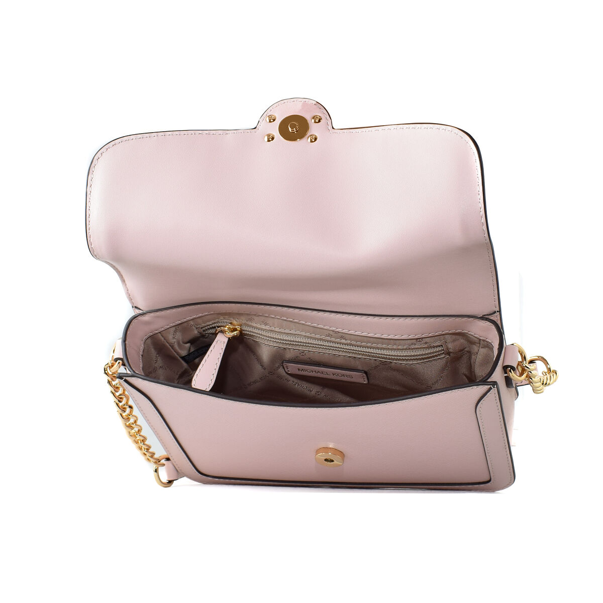 Axelväska Michael Kors Leida Rosa 23 x 17 x 6 cm - 3