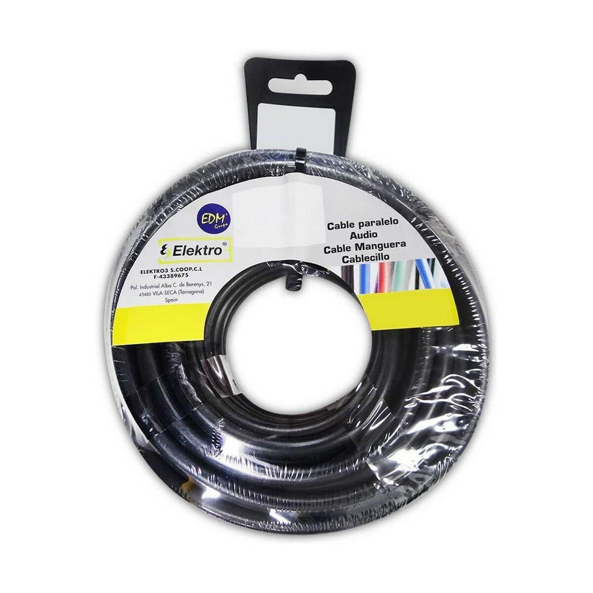 Kabel EDM 28300 Svart 2 x 1 mm 5 m - 3