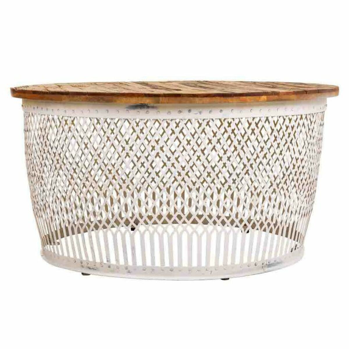Soffbord Alexandra House Living Trä Järn 91 x 48 x 91 cm - 3