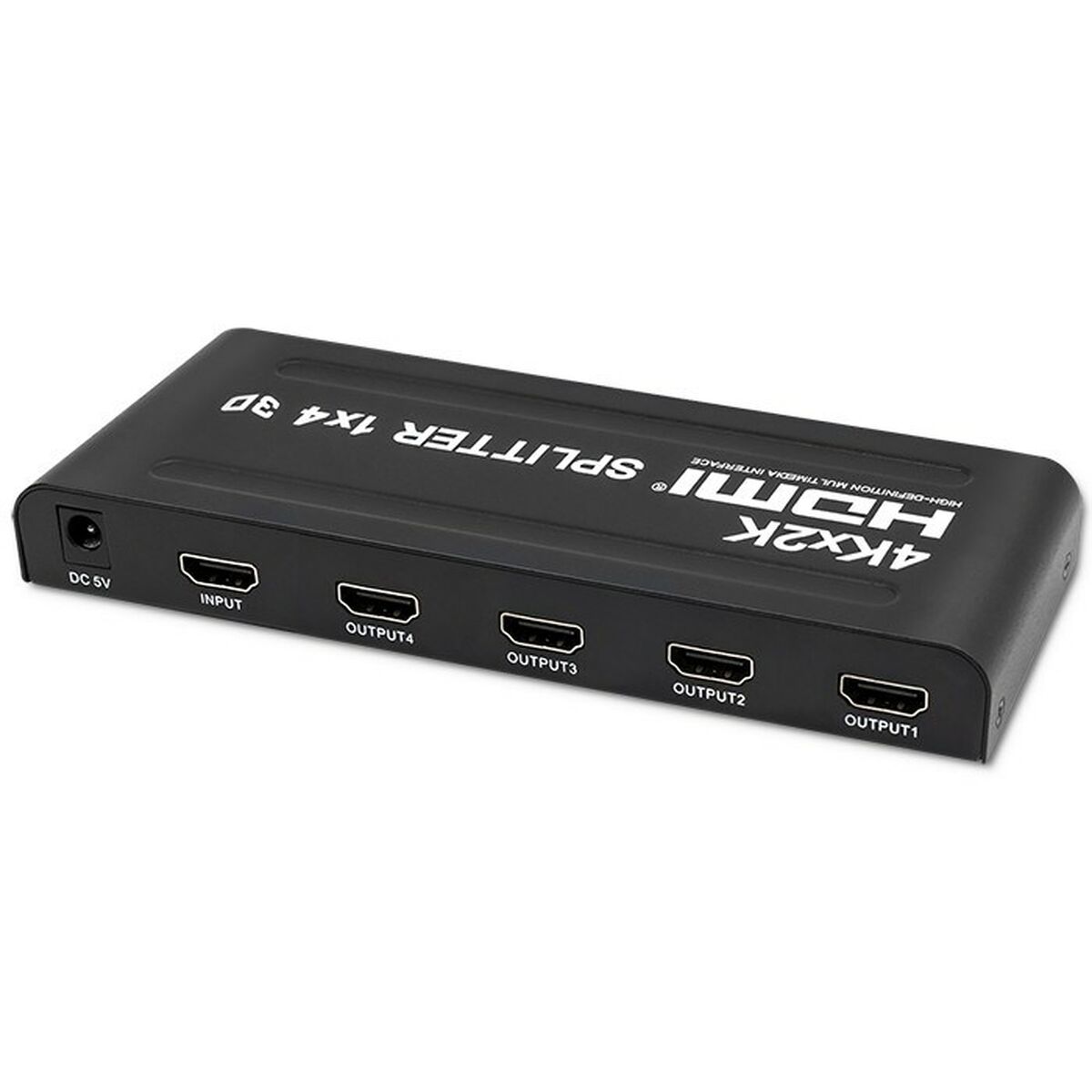 HDMI-Brytare Qoltec 51798 Svart - 4