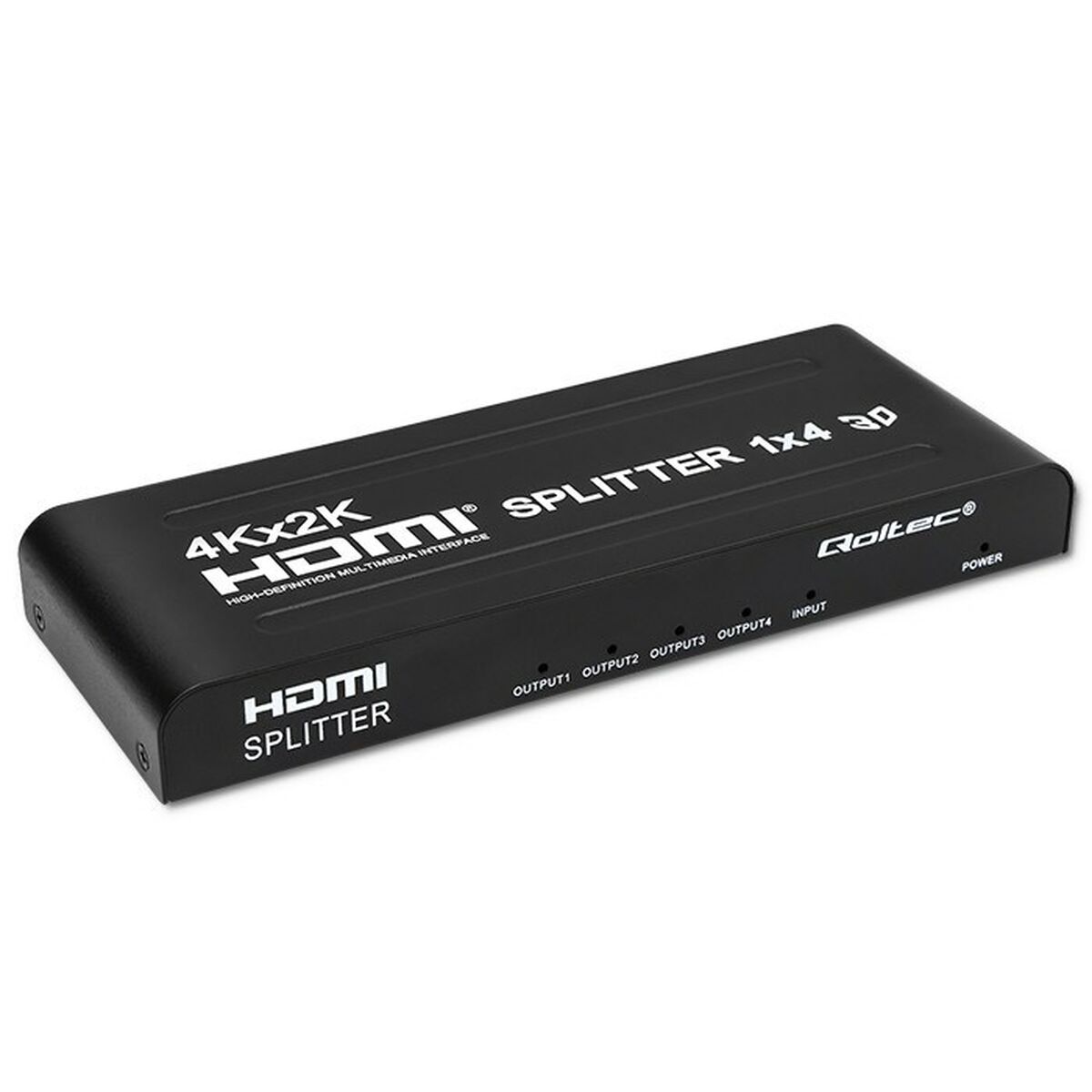 HDMI-Brytare Qoltec 51798 Svart - 7