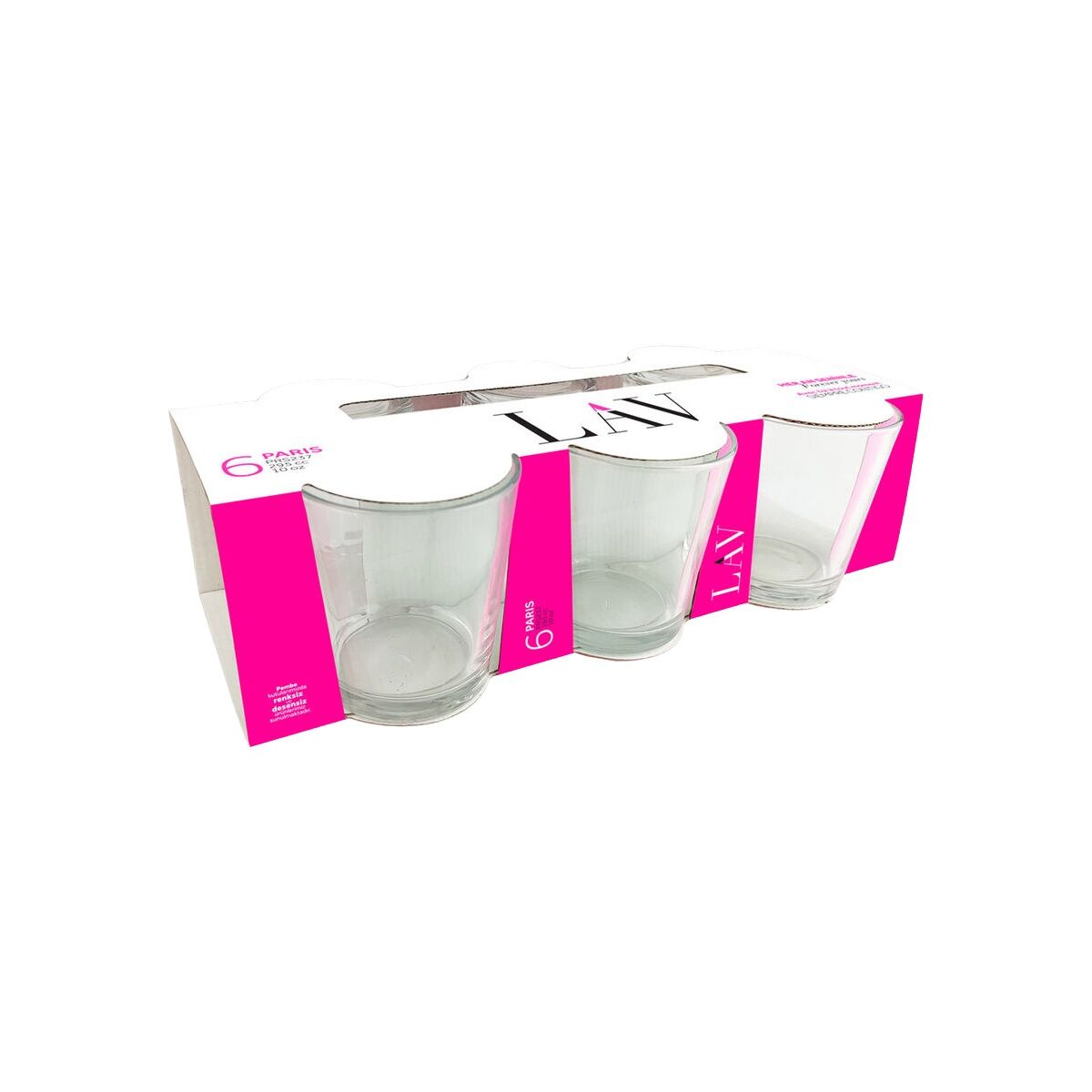 Glasset LAV Paris 6 Delar (8 antal) - 3