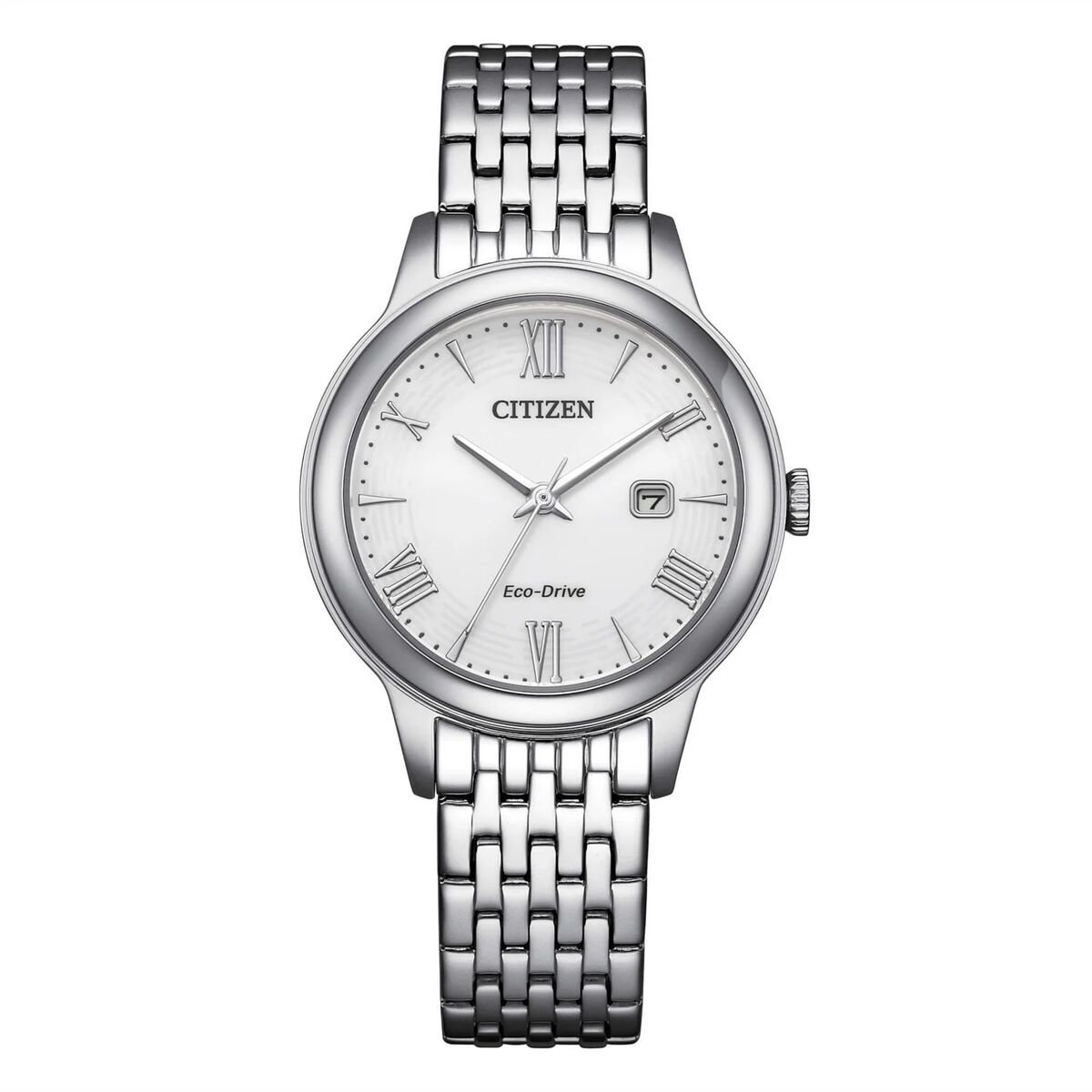 Damklocka Citizen EW2621-59A Silvrig