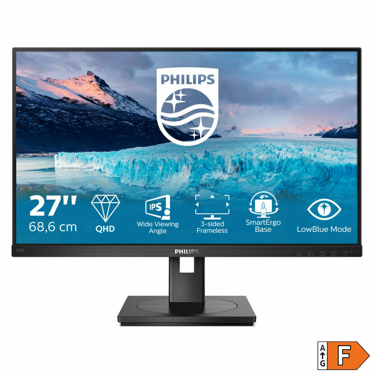 Monitor Philips 275S1AE/00 IPS 27" IPS LED LCD Flicker free 27" - 5